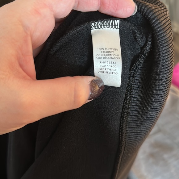 NWOT Calvin Klein black zip up size XL - Picture 11 of 11